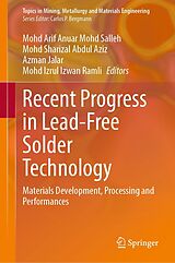 E-Book (pdf) Recent Progress in Lead-Free Solder Technology von 
