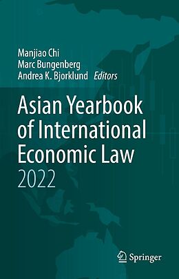 eBook (pdf) Asian Yearbook of International Economic Law 2022 de 