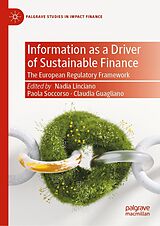 eBook (pdf) Information as a Driver of Sustainable Finance de 
