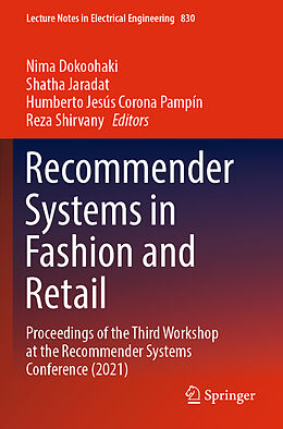 Kartonierter Einband Recommender Systems in Fashion and Retail von 