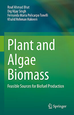Fester Einband Plant and Algae Biomass von Rouf Ahmad Bhat, Khalid Rehman Hakeem, Fernanda Maria Policarpo Tonelli