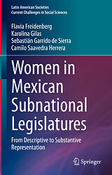 eBook (pdf) Women in Mexican Subnational Legislatures de Flavia Freidenberg, Karolina Gilas, Sebastián Garrido de Sierra