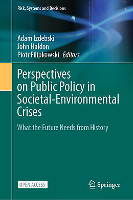 Livre Relié Perspectives on Public Policy in Societal-Environmental Crises de 