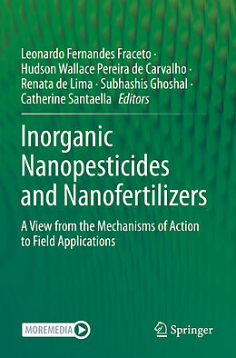 Couverture cartonnée Inorganic Nanopesticides and Nanofertilizers de 