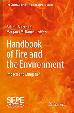 Couverture cartonnée Handbook of Fire and the Environment de 