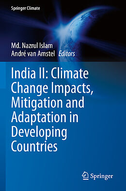 Kartonierter Einband India II: Climate Change Impacts, Mitigation and Adaptation in Developing Countries von 