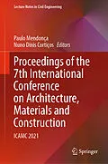 E-Book (pdf) Proceedings of the 7th International Conference on Architecture, Materials and Construction von 