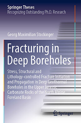 Couverture cartonnée Fracturing in Deep Boreholes de Georg Maximilian Stockinger