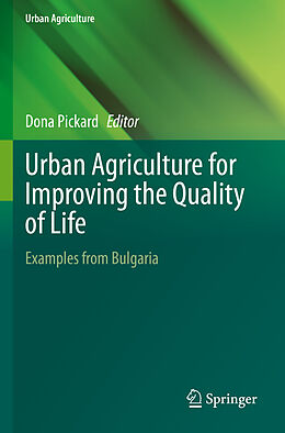 Kartonierter Einband Urban Agriculture for Improving the Quality of Life von 