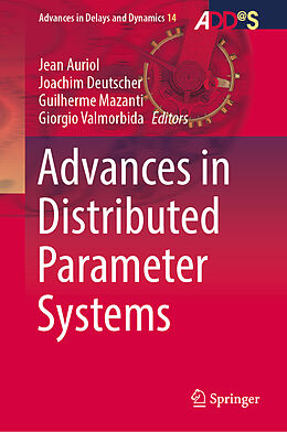 Livre Relié Advances in Distributed Parameter Systems de 