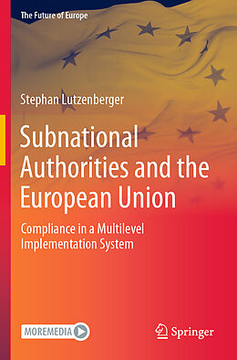 Kartonierter Einband Subnational Authorities and the European Union von Stephan Lutzenberger
