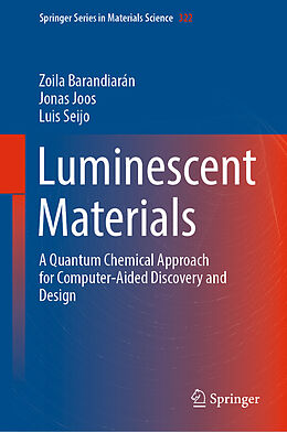 Fester Einband Luminescent Materials von Zoila Barandiarán, Luis Seijo, Jonas Joos