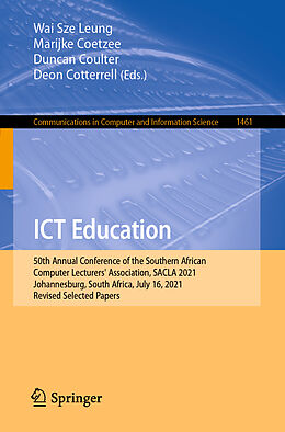 Kartonierter Einband ICT Education von 