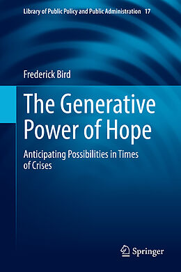 Livre Relié The Generative Power of Hope de Frederick Bird