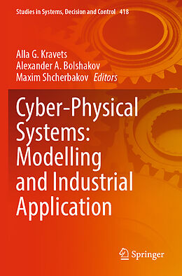 Couverture cartonnée Cyber-Physical Systems: Modelling and Industrial Application de 