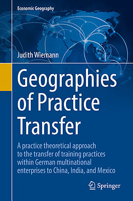 Livre Relié Geographies of Practice Transfer de Judith Wiemann