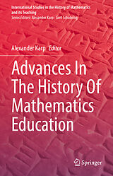E-Book (pdf) Advances In The History Of Mathematics Education von 