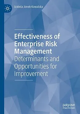 E-Book (pdf) Effectiveness of Enterprise Risk Management von Izabela Jonek-Kowalska