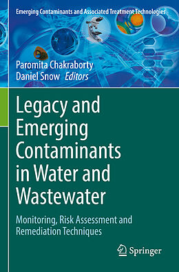 Couverture cartonnée Legacy and Emerging Contaminants in Water and Wastewater de 