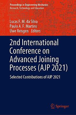 eBook (pdf) 2nd International Conference on Advanced Joining Processes (AJP 2021) de 