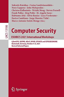E-Book (pdf) Computer Security. ESORICS 2021 International Workshops von 