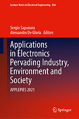 eBook (pdf) Applications in Electronics Pervading Industry, Environment and Society de 