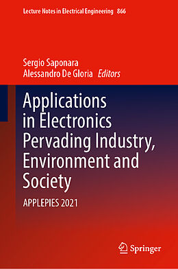 E-Book (pdf) Applications in Electronics Pervading Industry, Environment and Society von 