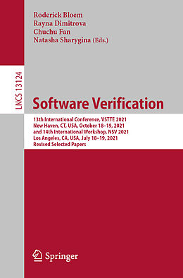 Kartonierter Einband Software Verification von 