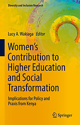 eBook (pdf) Women's Contribution to Higher Education and Social Transformation de 