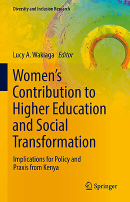 eBook (pdf) Women's Contribution to Higher Education and Social Transformation de 