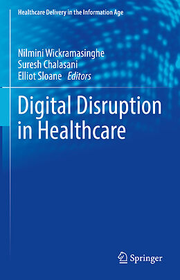 Livre Relié Digital Disruption in Healthcare de 