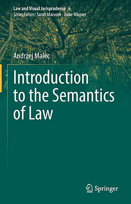 E-Book (pdf) Introduction to the Semantics of Law von Andrzej Malec