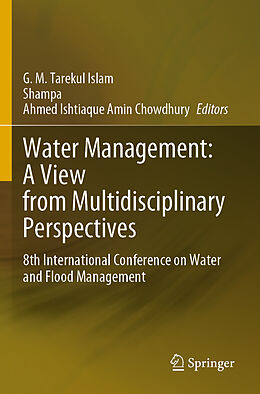 Kartonierter Einband Water Management: A View from Multidisciplinary Perspectives von 
