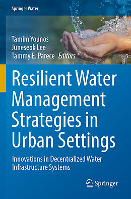 Couverture cartonnée Resilient Water Management Strategies in Urban Settings de 