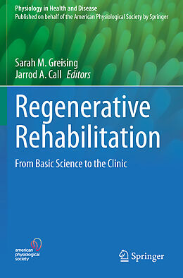 Couverture cartonnée Regenerative Rehabilitation de 