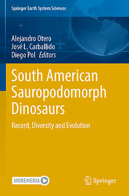 Couverture cartonnée South American Sauropodomorph Dinosaurs de 