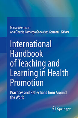 Fester Einband International Handbook of Teaching and Learning in Health Promotion von 