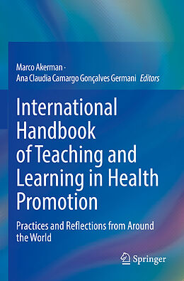 Couverture cartonnée International Handbook of Teaching and Learning in Health Promotion de 