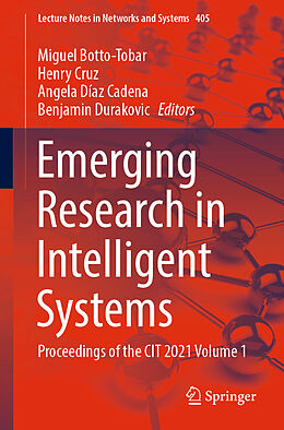 E-Book (pdf) Emerging Research in Intelligent Systems von 