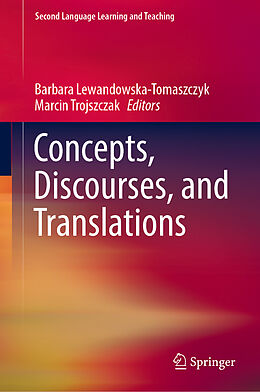 Livre Relié Concepts, Discourses, and Translations de 