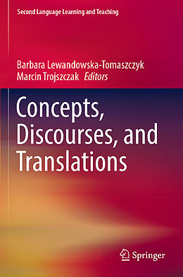 Couverture cartonnée Concepts, Discourses, and Translations de 