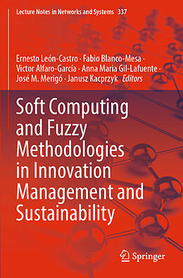 Couverture cartonnée Soft Computing and Fuzzy Methodologies in Innovation Management and Sustainability de 