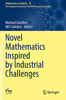 Couverture cartonnée Novel Mathematics Inspired by Industrial Challenges de 