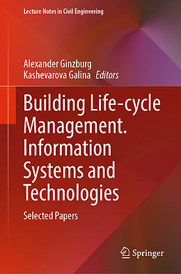 eBook (pdf) Building Life-cycle Management. Information Systems and Technologies de 