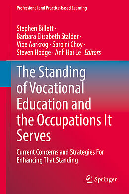 Livre Relié The Standing of Vocational Education and the Occupations It Serves de 