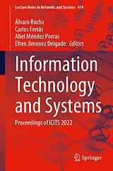 eBook (pdf) Information Technology and Systems de 