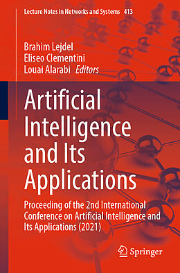 Couverture cartonnée Artificial Intelligence and Its Applications de 