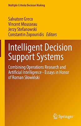 Livre Relié Intelligent Decision Support Systems de 