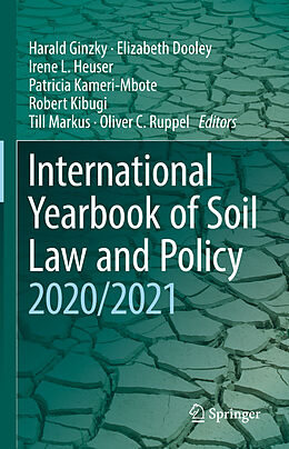 Livre Relié International Yearbook of Soil Law and Policy 2020/2021 de 