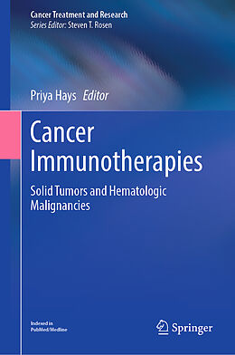 Livre Relié Cancer Immunotherapies de 